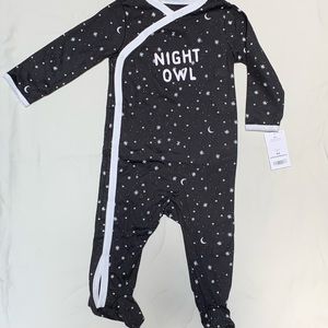 Carter’s Night Owl Cotton Footie
